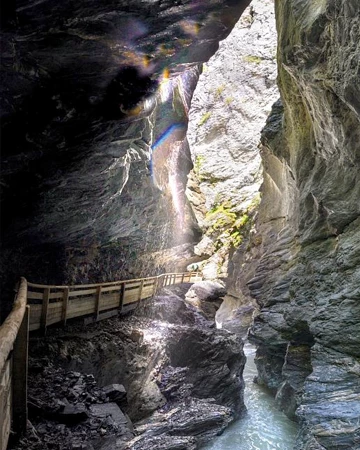 Liechtenstein Klamm, St. johann